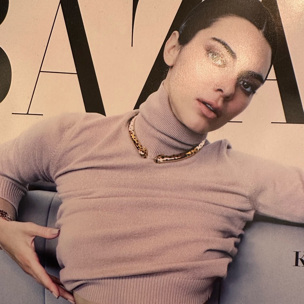 Elizabeth Cole Choker, with crystal ends.